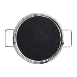 Best Eva Solo Eva Trio lid recycled stainless steel, Ø16 cm Silver-colouredBlack