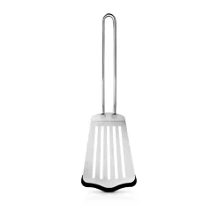 Fish Slices & Spatulas^Eva Solo Eva Trio long spatula with silicone, 28 cm Silver-coloured