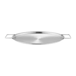 Hot Eva Solo Eva Trio plate cover recycled stainless steel, Ø28 cm Silver-coloured