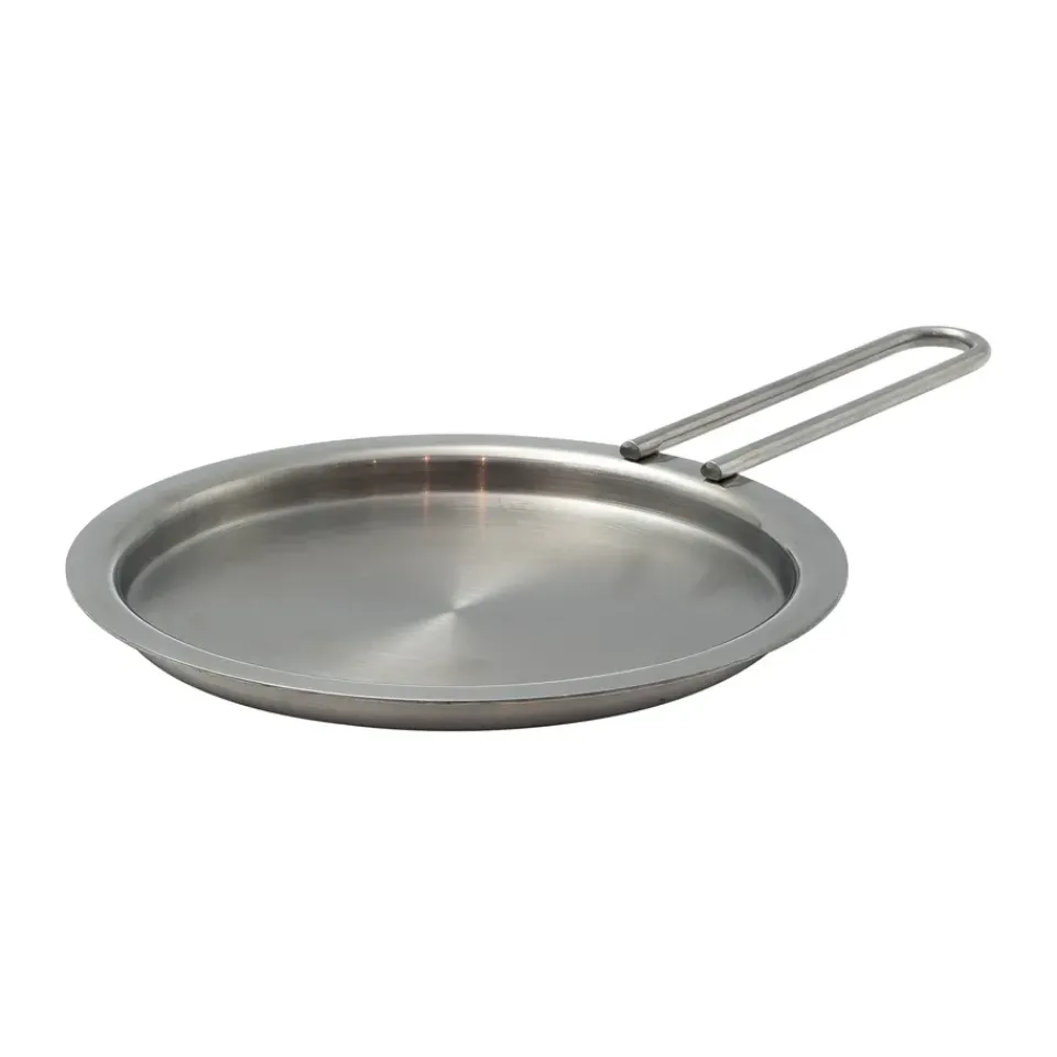 Best Eva Solo Eva Trio plate cover recycled stainless steel, Ø13 cm Silver-coloured