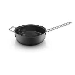 Saucier & Sauté Pans^Eva Solo Eva Trio Professional sauté pan Slip-Let 24 cm, Black