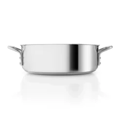 Outlet Eva Solo Eva Trio Stainless Steel Slip-Let Ceramic Sauté Pan, 3.5 L Silver-colouredBlack
