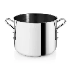 Discount Eva Solo Eva Trio Stainless Steel Slip-Let ceramic pot, 2.2 L Silver-colouredBlack