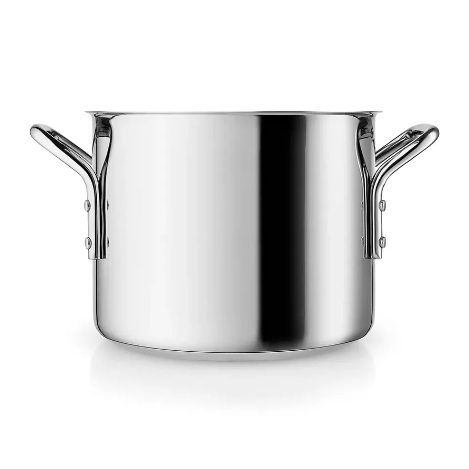 Discount Eva Solo Eva Trio Stainless Steel Slip-Let ceramic pot, 2.2 L Silver-colouredBlack