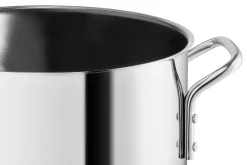 Discount Eva Solo Eva Trio Stainless Steel Slip-Let ceramic pot, 2.2 L Silver-colouredBlack
