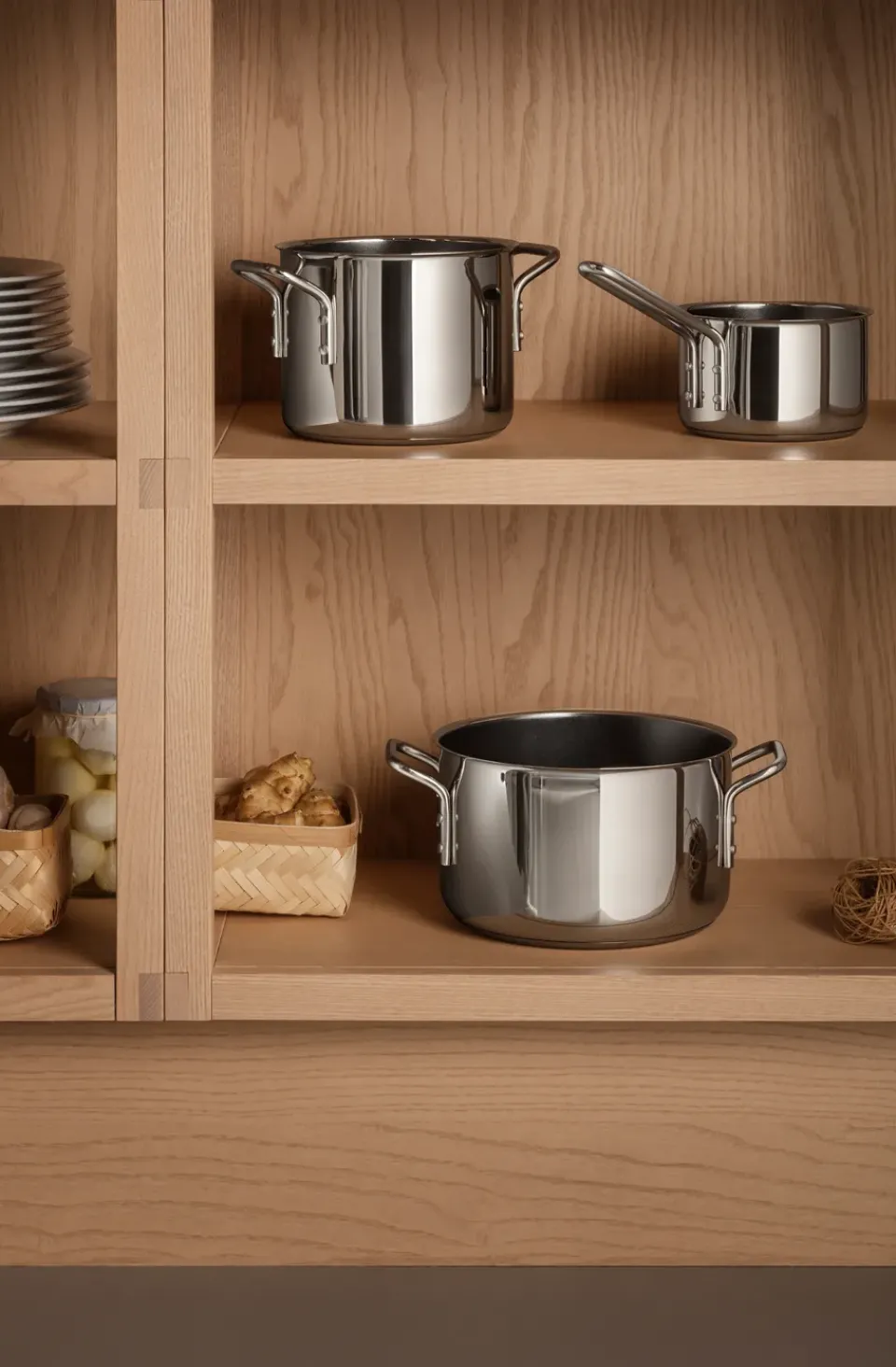 Discount Eva Solo Eva Trio Stainless Steel Slip-Let ceramic pot, 2.2 L Silver-colouredBlack
