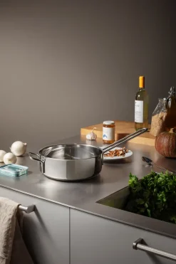 Hot Eva Solo Eva Trio Stainless Steel sauté pan, 24 cm Silver-coloured