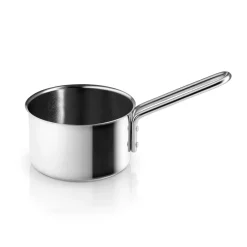 Saucepans^Eva Solo Eva Trio Stainless Steel Slip-Let ceramic saucepan, 1.1 L Silver-colouredBlack