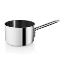 New Eva Solo Eva Trio Stainless Steel Slip-Let ceramic saucepan, 1.8 L Silver-colouredBlack
