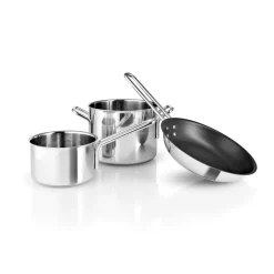 New Eva Solo Eva Trio Stainless Steel starter set 3 pieces, Stainless steel Silver-coloured