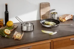 Saucepans^Eva Solo Eva Trio Stainless Steel sauté pan, 1.3 L Silver-coloured