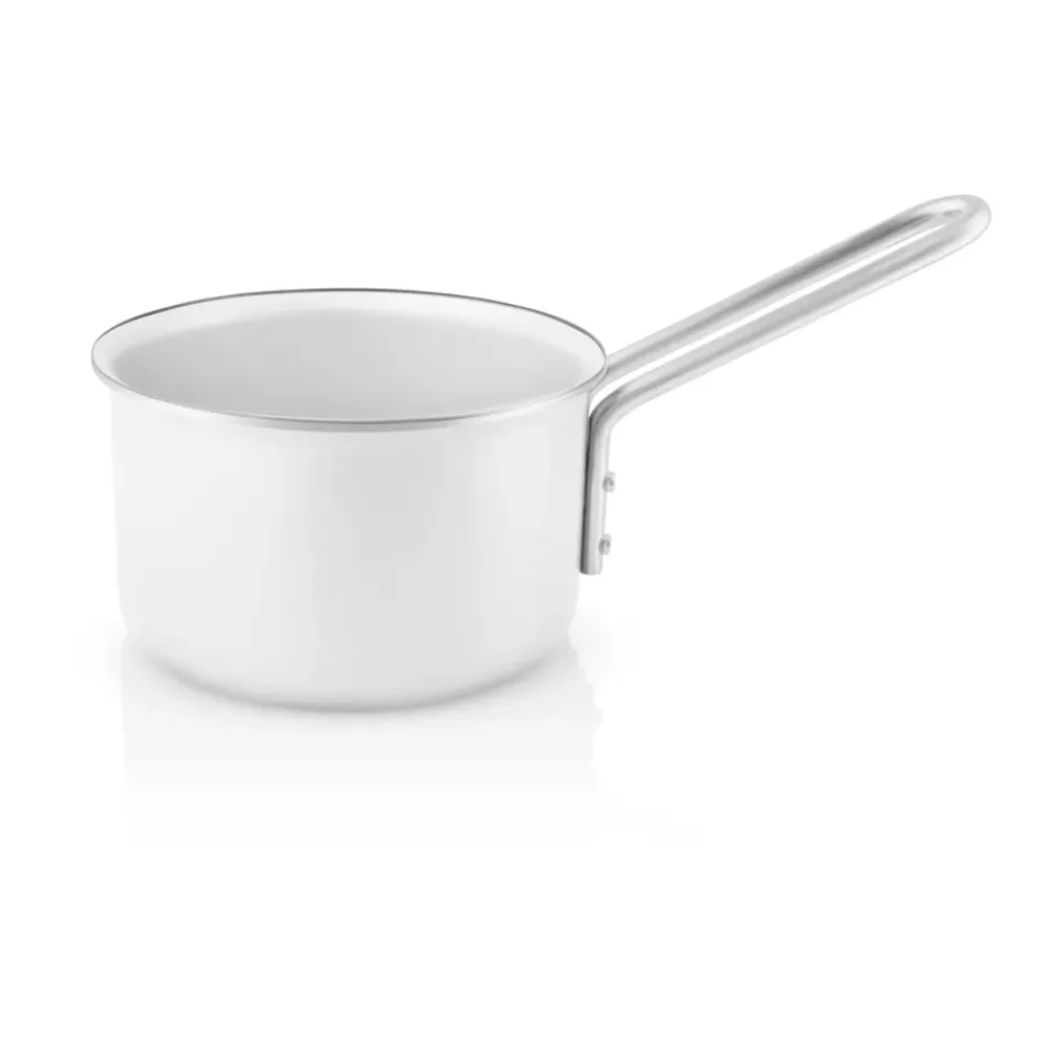 Eva Solo Eva Trio Line Slip-Let ceramic saucepan, 1.1 L White