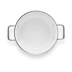 Best Eva Solo Eva Trio Line Slip-Let ceramic cookware set 3 pieces, Stainless steel White