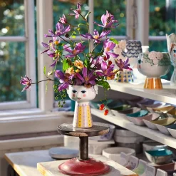 Bjørn Wiinblad Eva vase 15 cm, Purple