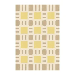 Best Layered Evelina Kroon jute rug 250x350 cm, Sunny side up YellowBeige