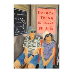 Online Paper Collective Everything Is Gunna Be OK poster, 50x70 cm Multi