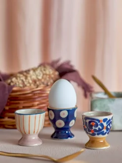 Hot Bloomingville Eviaya egg cup 3 pieces, -multi Blue