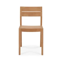 Best Ethnicraft Ex 1 outdoor chair, Teak Brown