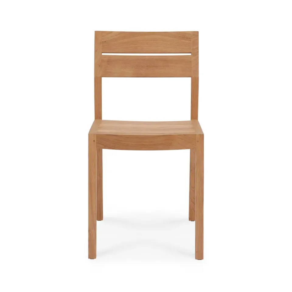 Best Ethnicraft Ex 1 outdoor chair, Teak Brown