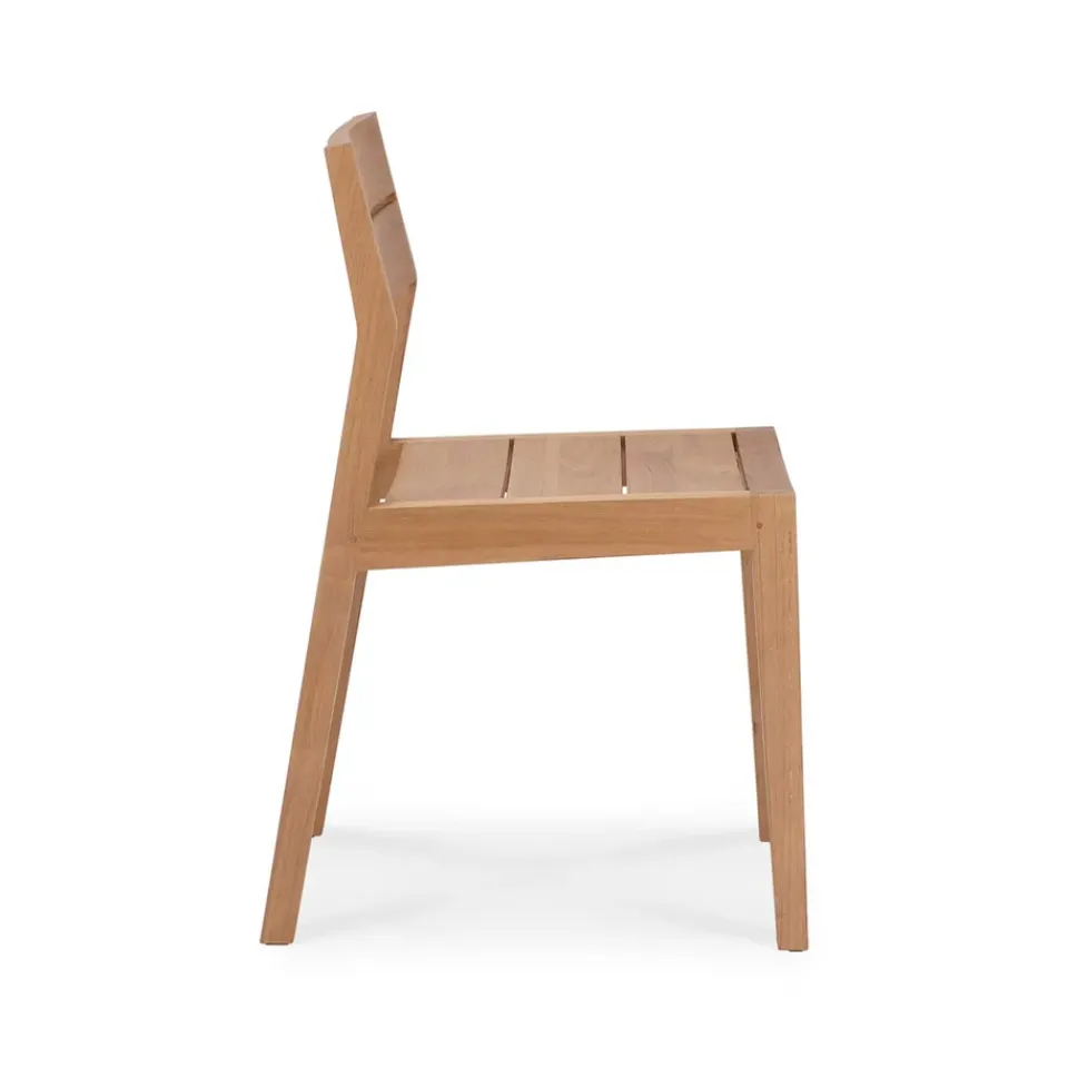 Best Ethnicraft Ex 1 outdoor chair, Teak Brown