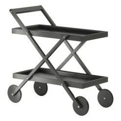 Serving Trolleys^Design House Stockholm Exit serving trolley, Black