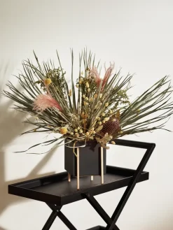 Serving Trolleys^Design House Stockholm Exit serving trolley, Black
