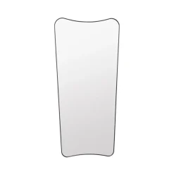 Wall Mirrors^GUBI F.A.33 Mirror, brass, large Black