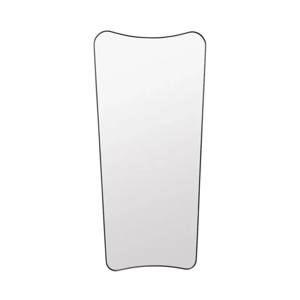 Wall Mirrors^GUBI F.A.33 Mirror, brass, large Black