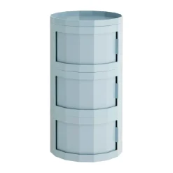 Sale HAY Facet Cabinet 30 side table, Misty Blue