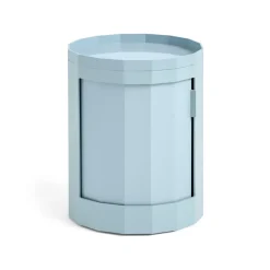Side Tables^HAY Facet Cabinet 100 side table, Misty Blue