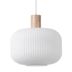 Sale Scandi Living Fair ceiling lamp Ø30 cm, Frosted glass-ash BeigeWhite