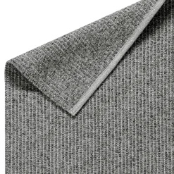 Rugs For Outdoors|Woven Cotton Rugs^Scandi Living Fallow rug dark , 150x200 cm Grey