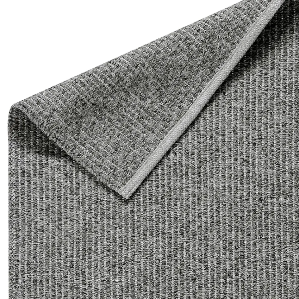 Rugs For Outdoors|Woven Cotton Rugs^Scandi Living Fallow rug dark , 150x200 cm Grey
