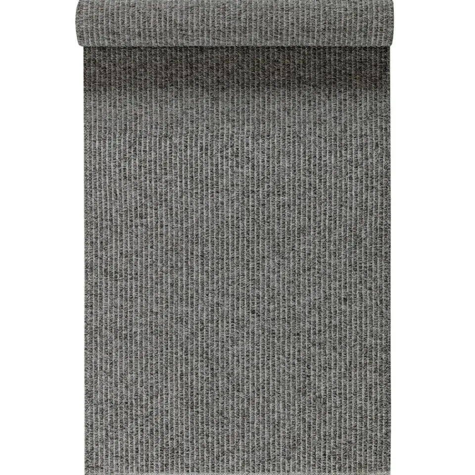 Sale Scandi Living Fallow rug dark , 70x150cm Grey