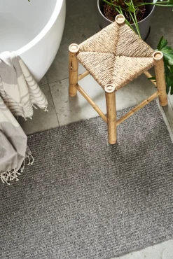 Rugs For Outdoors|Woven Cotton Rugs^Scandi Living Fallow rug dark , 200x300cm Grey