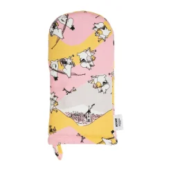 Oven Mitts, Gloves & Pot Holders^Moomin Arabia Family time Moomin oven mitt, 15x34 cm Multi