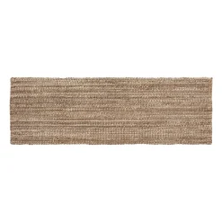 Jute & Natural Fibre Rugs|Door Mats^Dixie Fanny rug 80x250 cm, Natural Brown