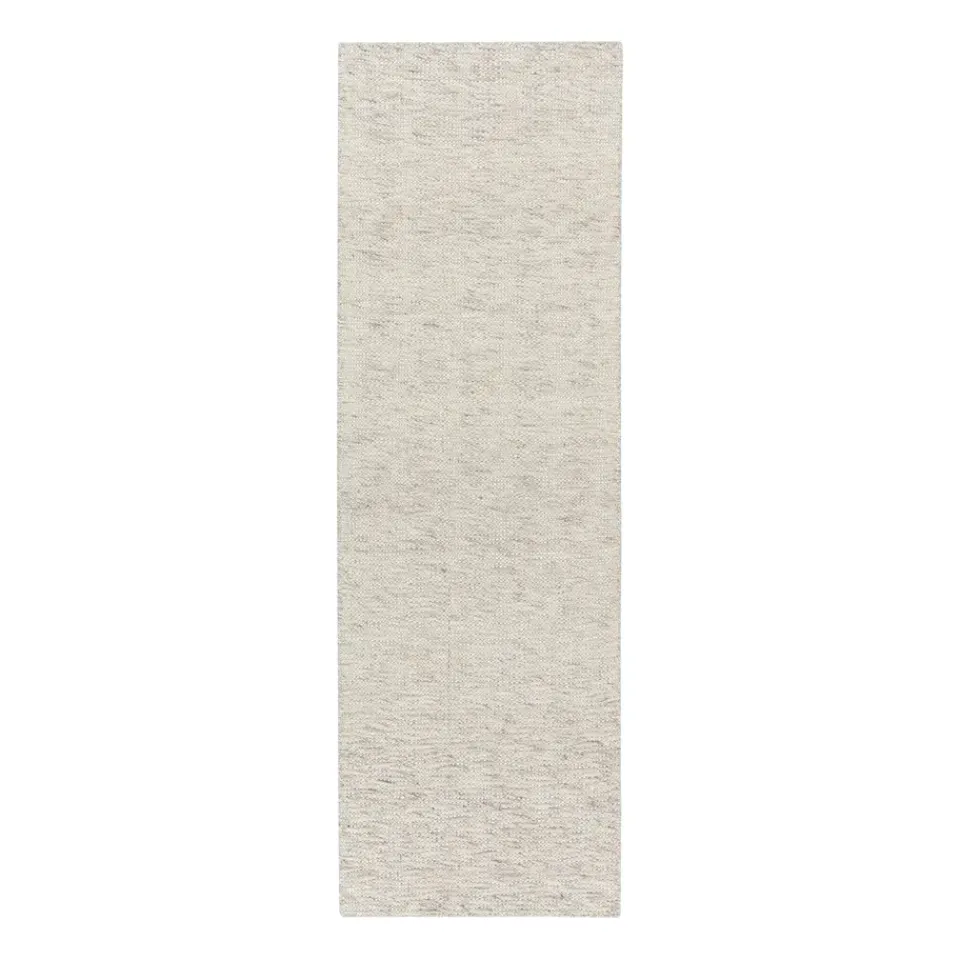 Rug Runners|Wool Rugs^Scandi Living Fawn wool carpet white, 80x240 cm BeigeWhite