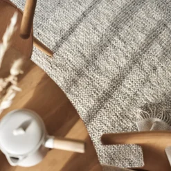 Wool Rugs^Scandi Living Fawn wool carpet white, 170x240 cm BeigeWhite