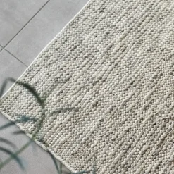 Online Scandi Living Fawn wool carpet white, 200x300 cm BeigeWhite