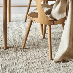 Online Scandi Living Fawn wool carpet white, 200x300 cm BeigeWhite