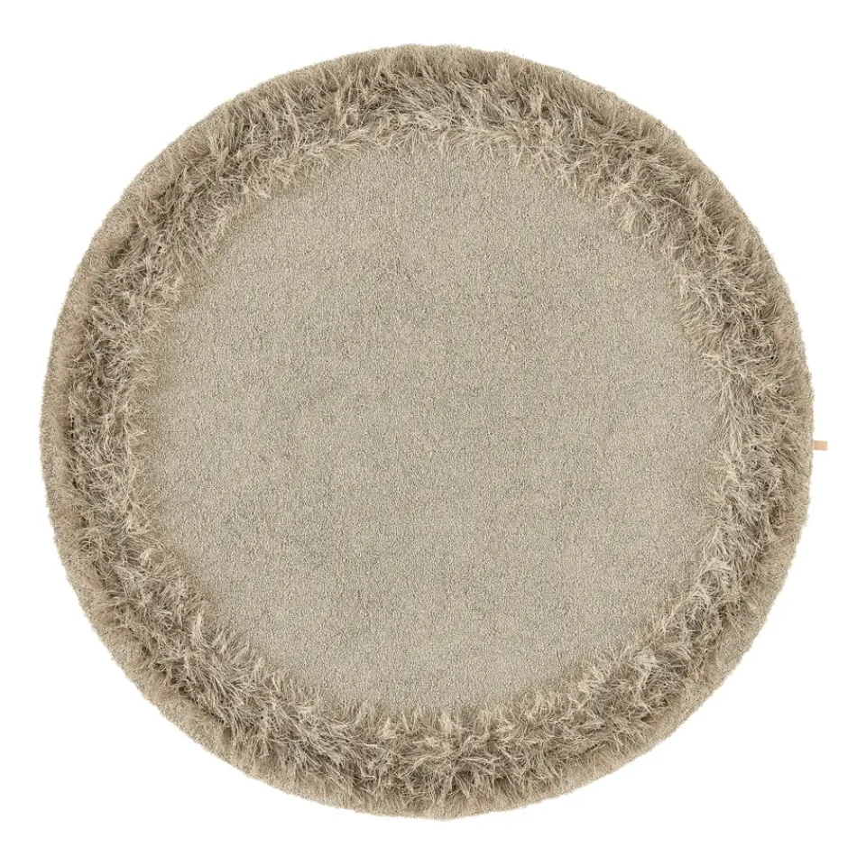 Round Rugs^Kasthall Feather rug round Ø200 cm, Heron Beige