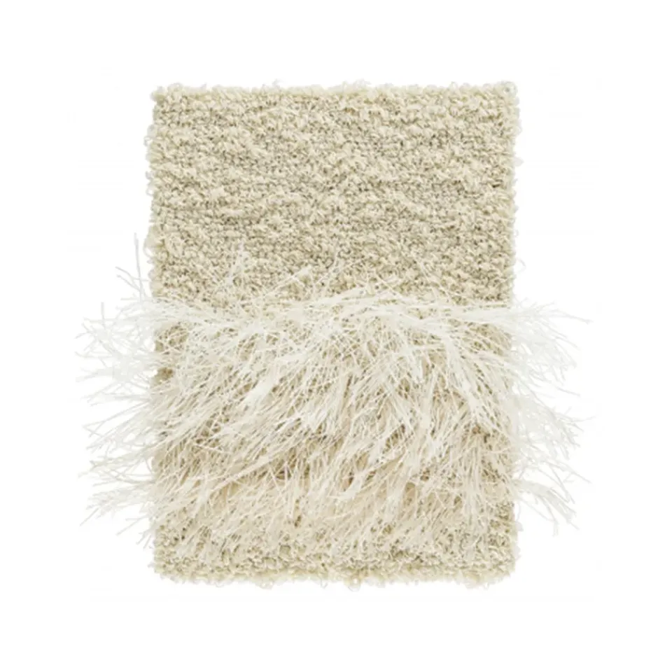 Hot Kasthall Feather Rug round, Swan 280 cm Beige