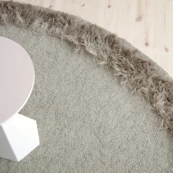 Hot Kasthall Feather Rug round, Swan 280 cm Beige