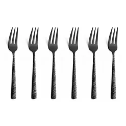New Amefa Felicity cake forks 15.6 cm 6-pack, Black