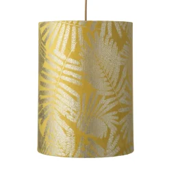 Lampshades^EBB & FLOW Fern leaves lamp shade Ø 30 cm, Yellow