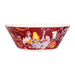 Discount Moomin Arabia Festive Moments Moomin bowl, Ø15 cm Red