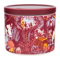 Christmas Decorations^Moomin Arabia Festive Moments Moomin Can, 11xØ12.5 70 cl Red