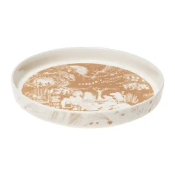 Round Flat Oven & Flan Dishes^Moomin Arabia Festive Moments Moomin pie dish, Ø28 cm Beige