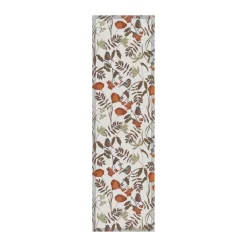 Discount Ekelund Linneväveri Fåglabäck table runner 35x120 cm, Brown